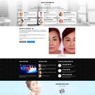 Theme wordpress thẩm mỹ viện