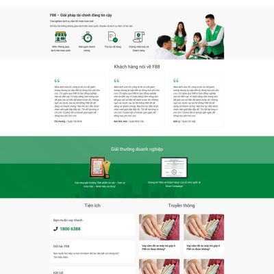 Theme wordpress vay tiền