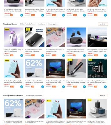 Theme wordpress cửa hàng điện thoại baseus fix mới nhất