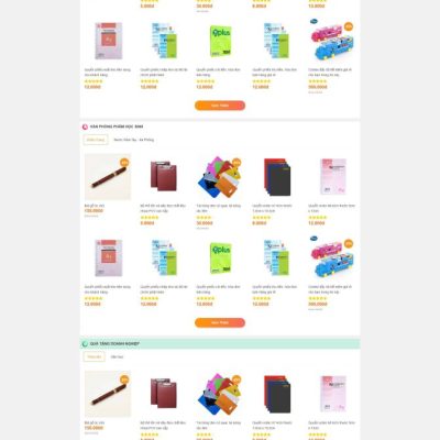 Theme wordpress bán văn phòng phẩm