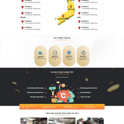 Theme wordpress cầm đồ 1