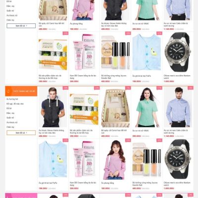 Theme wordpress thời trang mỹ phẩm