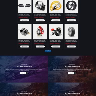 Theme wordpress đồ chơi xe hơi 3