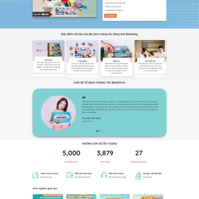 Theme wordpress đồ chơi giáo dục thông minh