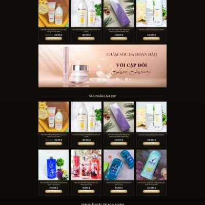 Theme wordpress bán mỹ phẩm 15