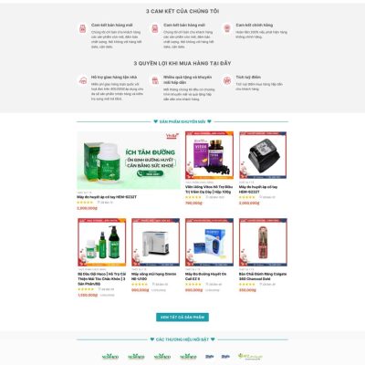 Theme wordpress nhà thuốc 01