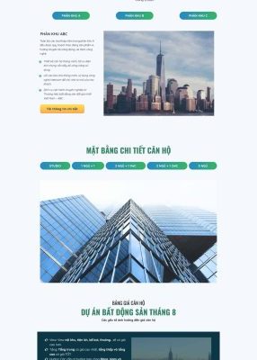Theme wordpress lading pape giới thiệu bds smarthome