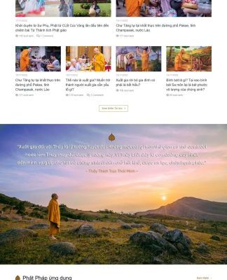 Theme wordpress chùa 3